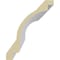 Ekena Millwork 11 7/8"H x 9 1/2"P x 15 1/4"F x 94 1/2"L Classic Crown Moulding MLD12X10X15CL - alternate 4